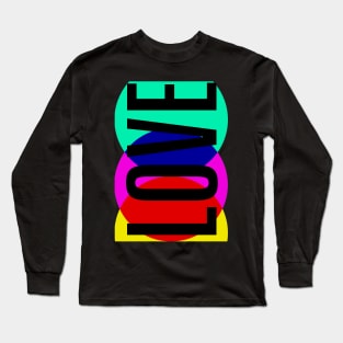 Love Shirt Love Design Long Sleeve T-Shirt